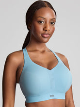 Load image into Gallery viewer, Panache Endurance Non Padded Sports Bra - Sky Blue