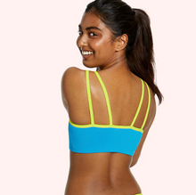 Load image into Gallery viewer, Love Luna First Period Swim Bikini Top - Azure Blue