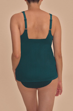 Load image into Gallery viewer, Amoena Treviso Tankini Top - Deep Emerald