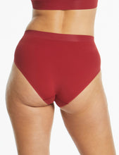 Load image into Gallery viewer, Ambra Bondi Bare Hi Cut Brief - Scarlet
