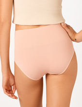 Load image into Gallery viewer, Ambra Seamless Smoothies Full Brief 2 Pack - Rose Beige