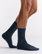 Load image into Gallery viewer, Ambra Men's Organic Cotton Crew Sock