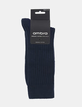 Load image into Gallery viewer, Ambra Men's Organic Cotton Crew Sock