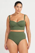 Load image into Gallery viewer, Artesands Caravaggio Midriff Bikini Top - Melliflous