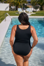 Load image into Gallery viewer, Capriosca Carribean Sleeveless Zip Up One Piece