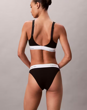 Load image into Gallery viewer, Calvin Klein Icon Cotton Modal Lift Bralette - Black