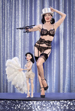 Load image into Gallery viewer, Dita Von Teese Perlez Balconette Bra - Black