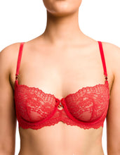Load image into Gallery viewer, Dita Von Teese Floradora Balconette Bra - Flame