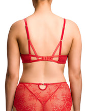 Load image into Gallery viewer, Dita Von Teese Floradora Balconette Bra - Flame