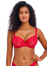 Load image into Gallery viewer, Freya Loveland Bombshell UW Plunge Bra - Chilli Red