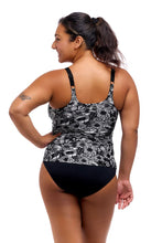 Load image into Gallery viewer, Funkita Scoop Neck Tankini - Nights Rose