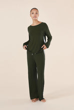 Load image into Gallery viewer, Gingerlilly Anya Bamboo PJ Set - Forest Green