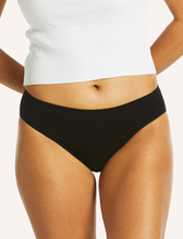 Load image into Gallery viewer, Love Luna Seamfree Period Bikini Brief - Black