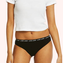 Load image into Gallery viewer, Love Luna First Period Bikini Brief - Black