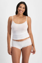 Load image into Gallery viewer, Jockey Breathable Cotton Stretch Boyleg - White