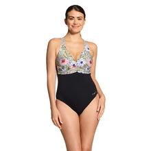 Load image into Gallery viewer, Zoggs Ruched Crossback - Freesia