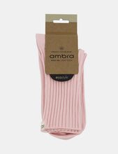 Load image into Gallery viewer, Ambra Wide Rib Crew Sock