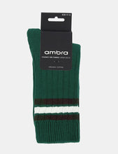 Load image into Gallery viewer, Ambra Men's Chunky Rib Crew Sock