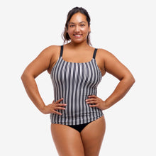 Load image into Gallery viewer, Funkita Scoop Neck Tankini - Chain Gang