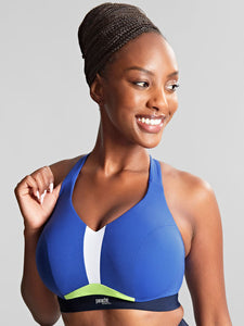 Panache Ultra Perform Non Padded Sports Bra - Blue