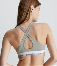 Load image into Gallery viewer, Calvin Klein Lightly Lined Bralette - Grey Heather
