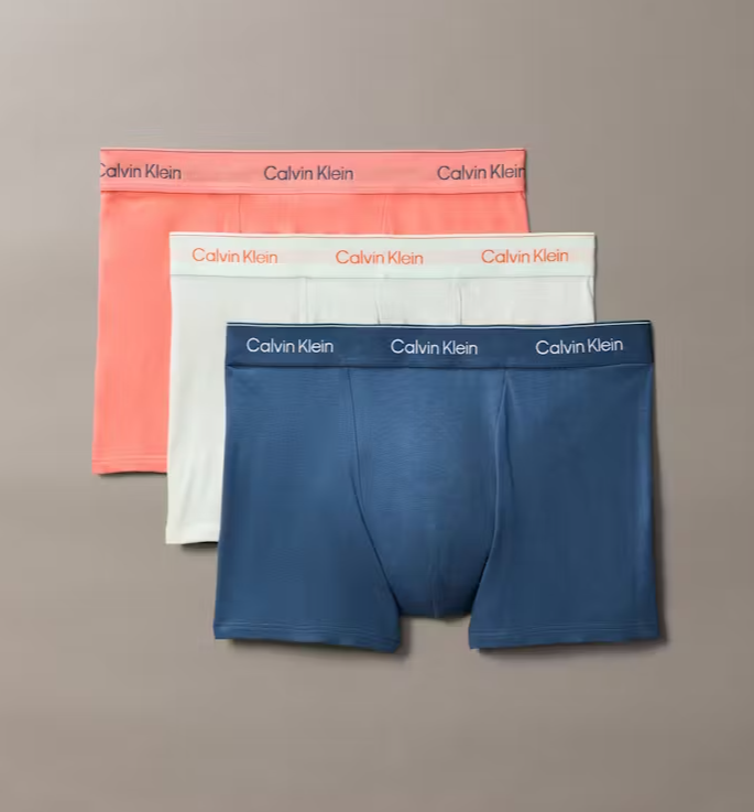 Calvin Klein Men's Relaxed Fit Trunk 3 Pack