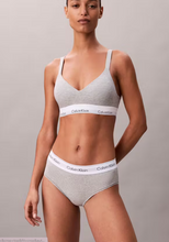 Load image into Gallery viewer, Calvin Klein Icon Cotton Modal Lift Bralette - Grey Heather

