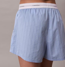 Load image into Gallery viewer, Calvin Klein Poplin Sleep Short - Blue
