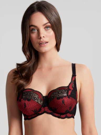 Panache Clara Full Cup Bra - Noir Ruby