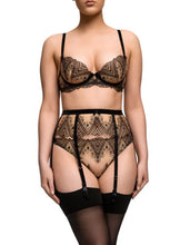 Load image into Gallery viewer, Dita Von Teese Fortunia Plunge UW Bra - Black
