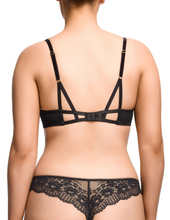 Load image into Gallery viewer, Dita Von Teese Floradora Balconette Bra - Black
