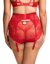 Load image into Gallery viewer, Dita Von Teese Floradora Suspender - Flame
