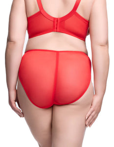 Dita Von Teese Nom De Plume Hi Cut Bikini - Flame