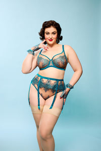 Dita Von Teese Fortunia UW Bra - Mosaic Blue