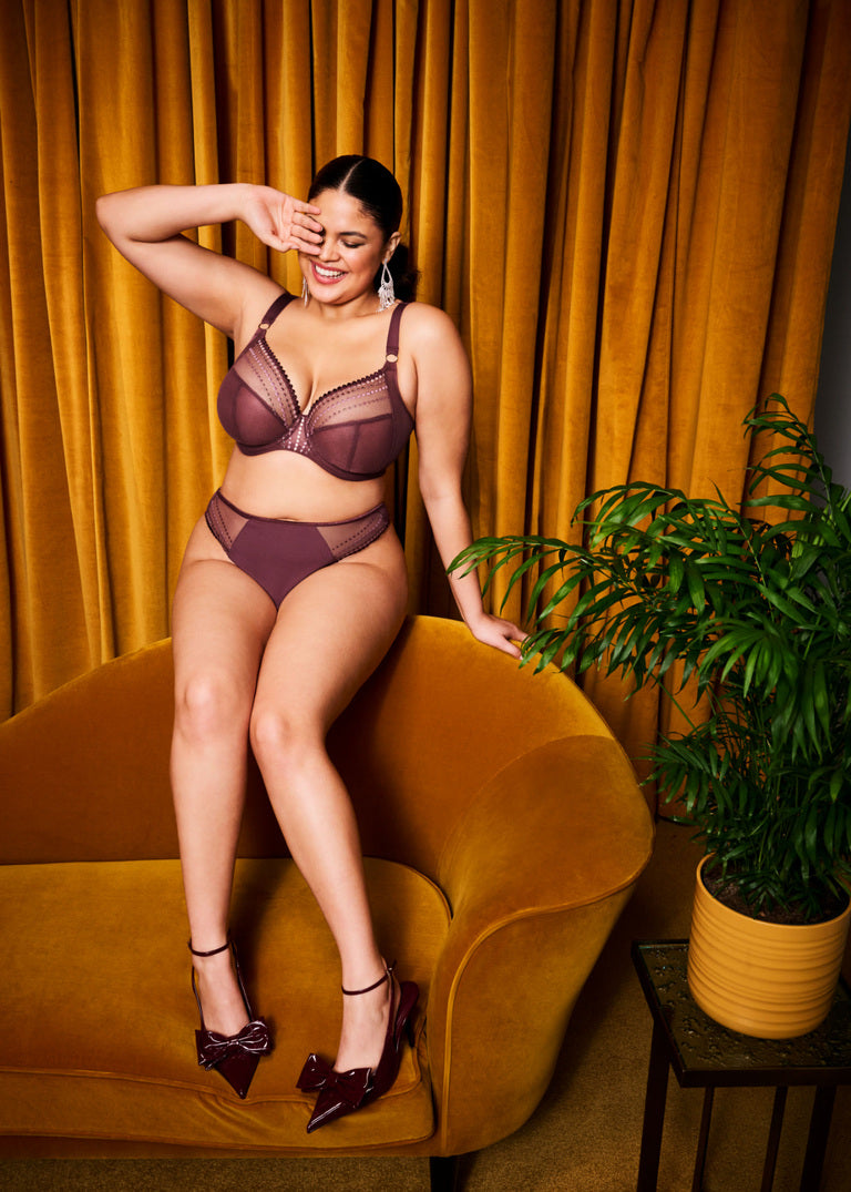 Elomi Matilda UW Plunge Bra - Sugar Plum