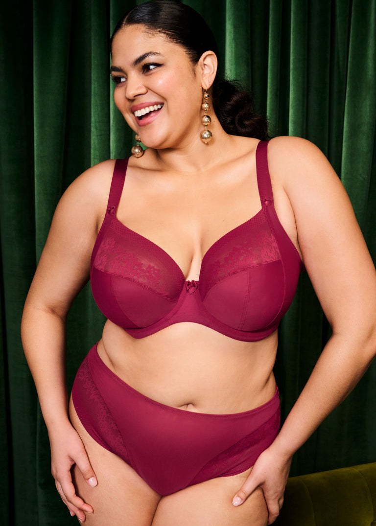 Elomi Nerina U/W Plunge Bra - Rouge