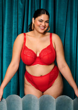 Load image into Gallery viewer, Elomi Tiernie U/W Plunge Bra - Red
