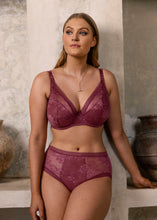 Load image into Gallery viewer, Fantasie Fusion Lace UW Plunge Bra - Rosewood
