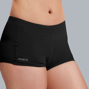Funkita Swim Boyleg Short - Black