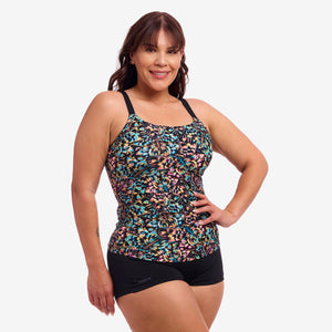 Funkita Scoop Neck Tankini - Copper Cluster