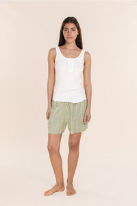 Gingerlilly Ophelia Linen Short - Olive