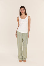 Load image into Gallery viewer, Gingerlilly Zoey Linen Sleep Pant - Olive
