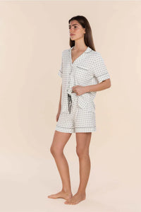 Gingerlilly Bamboo Short PJ Set - Olive