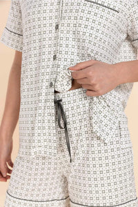 Gingerlilly Bamboo Short PJ Set - Olive