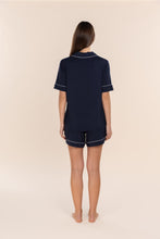 Load image into Gallery viewer, Gingerlilly Sadie Bamboo PJ Set - Navy

