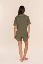 Load image into Gallery viewer, Gingerlilly Sadie Bamboo PJ Set - Olive
