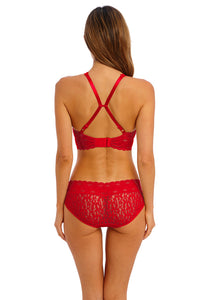 Wacoal Halo Lace Bikini Brief - Barbados Red
