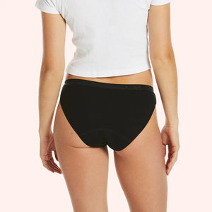 Love Luna First Period Bikini Brief - Black