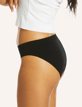 Load image into Gallery viewer, Love Luna Seamfree Period Bikini Brief - Black
