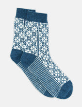 Load image into Gallery viewer, Levante Leona Diamond Crew Sock
